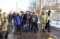 Себастьян Курц і Павло Клімкін на Донбасі