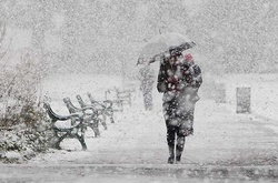 Сьогодні у Києві очікуються опади, на дорогах ожеледиця