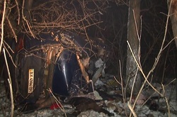 «Вольво-570» з’їхав у кювет з подальшим перекиданням