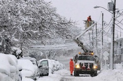 Через негоду в Україні знеструмлено 71 населений пункт у семи областях 