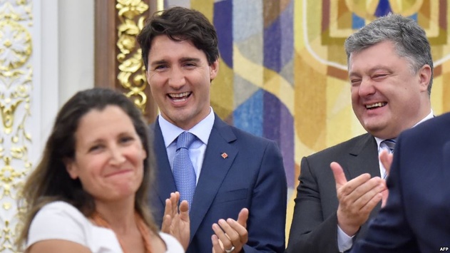 Президент привітав Христю Фріланд із призначенням на посаду глави МЗС Канади