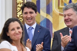 Президент привітав Христю Фріланд із призначенням на посаду глави МЗС Канади