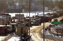 Черги на кордоні з Польщею