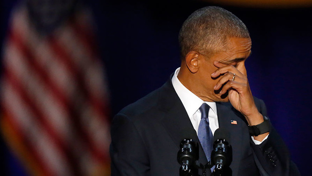 Президентські сльози. Як Обама виступав зі своєю прощальною промовою