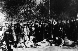   Червоногвардійський загін,  який під керівництвом Муравйова брав участь у боях у Києві 