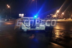 У Києві розбили чергове поліцейське авто