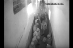 Опубліковано відео нападу «торнадівців» в Лук'янівському СІЗО