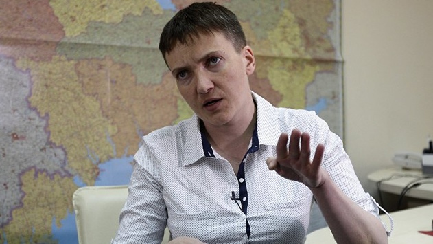 Савченко оприлюднила список росіян, які сидять в українських в’язницях
