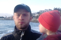 Вадим Сірук із донькою