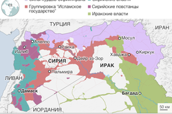 «Ісламська держава» за рік втратила чверть «своїх» територій