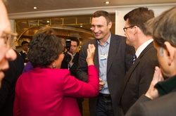 Кличко на Українському сніданку у Давосі: Щодо територіальної цілісності України торгів бути не може