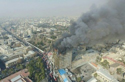У Тегерані обвалився хмарочос: загинуло 30 пожежників