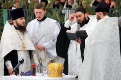 Як на Водохреще жителі Горлівки під наглядом бойовиків намагалися змити гріхи