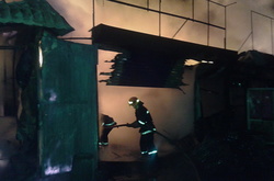 Пожежа на Деміївському ринку