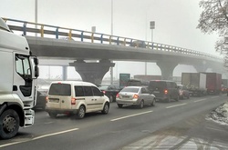 Затори на дорогах столиці