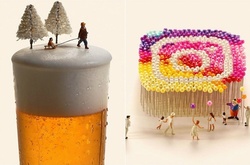 20 забавных миниатюрных диорам японского художника Татсуя Танака