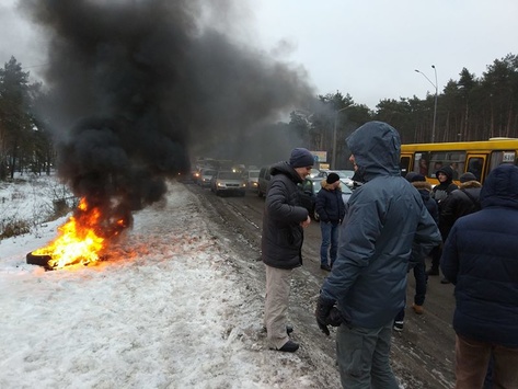 Протести на в'їздах до Києва: чого вимагають автомобілісти