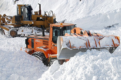 Пошукові роботи на місці сходження лавини