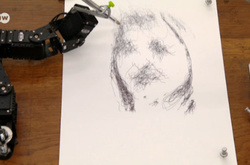 Роботи малюють портрети людських облич