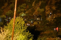 В Ізраїлі автобус впав у 70-метрову прірву: двоє загиблих, семеро поранених 