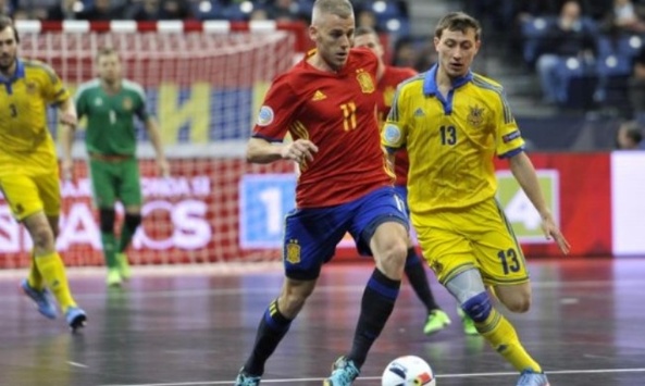 Футзал. Збірна України зіграла внічию у першому матчі з Іспанією 