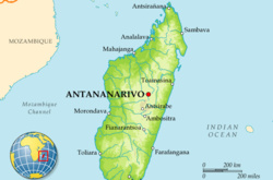 Карта Мадагаскару