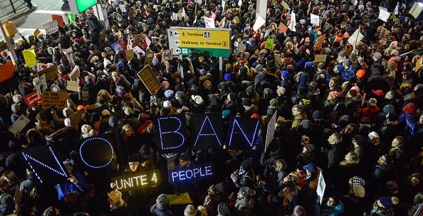 Як в США протестують проти «антиміграційного» указу Трампа