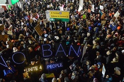 Як в США протестують проти «антиміграційного» указу Трампа