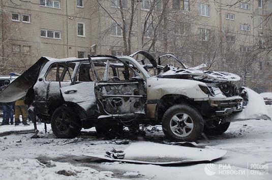 Бойовики звинуватили українські спецслужби у підриві авто в Луганську