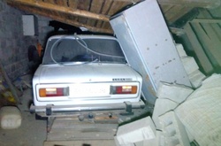 Наслідки обстрілів Сартани