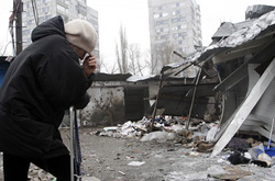 Зруйновані будинки у Попасній Луганської області