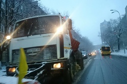 В Києві через негоду обмежать в'їзд великогабаритного транспорту