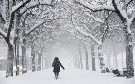 У вівторок в Україні посиляться мороз і снігопад