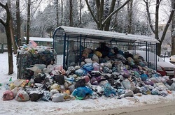 Сміття із Жовкви, що на Львівщині, не вивозять уже третій тиждень