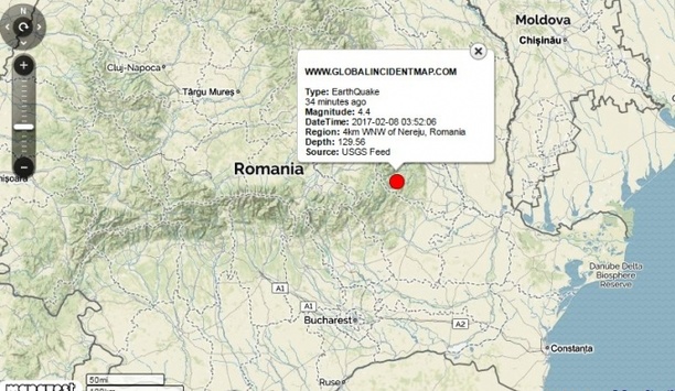 Сьогодні на Одещині зафіксували поштовхи землетрусу