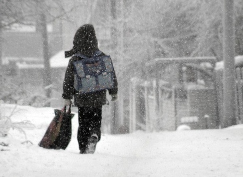 На Харківщині через сильні морози закрили 24 школи