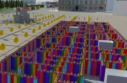 У центрі Києва встановлять гігантський лабіринт