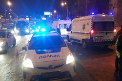 Місце смертельного ДТП у Києві