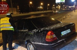 П'яний винуватець ДТП погрожував київським поліцейським 