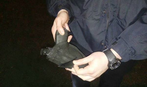 У Києві п'яний водій накинувся на поліцейських і відібрав пістолет
