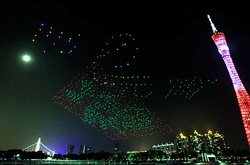 Китайская компания установила новый рекорд Гиннесса, подняв в воздух 1 000 дронов