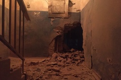 Зруйнований будинок в Авдіївці