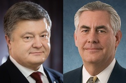 Петро Порошенко і Рекс Тіллерсон