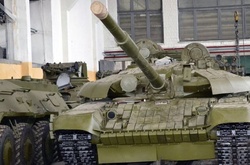   Т-72УА1, вироблений на Київському танковому заводі 