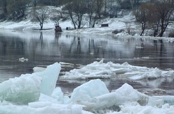 Підйом рівня води в річках