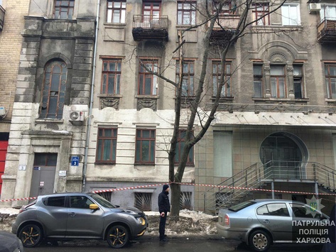 В Харкові на дівчину з даху впала снігова брила