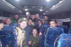 З Майдану відправився автобус для блокади Донбасу