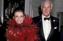  Одри Хепберн и Юбер де Живанши 
  
  