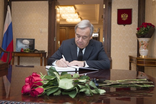 В ООН провели церемонію прощання з російським послом Чуркіним