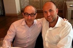 Геннадій Кернес і російський мільярдер Павло Фукс